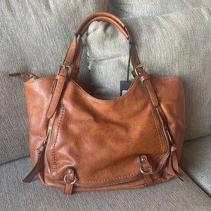 New with tags tan Prune purse / handbag